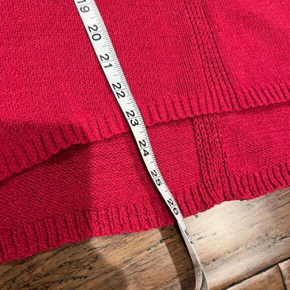 Philosophy Women's Sweater V-Neck Berry Pink Size Small - Picture 7 of 7